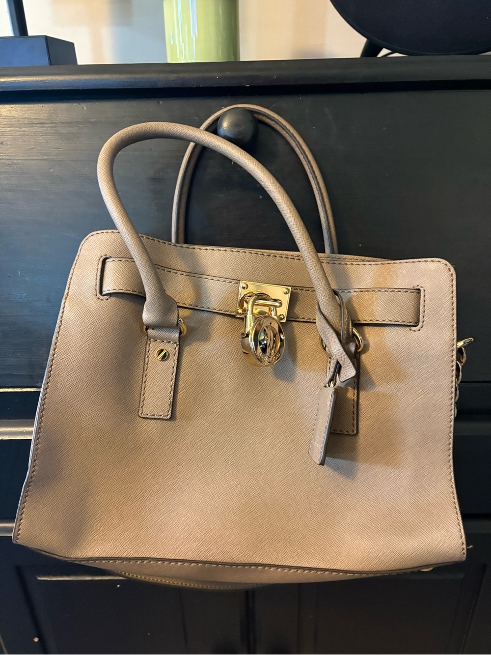 Michael Kors Hamilton Saffiani Leather Tote